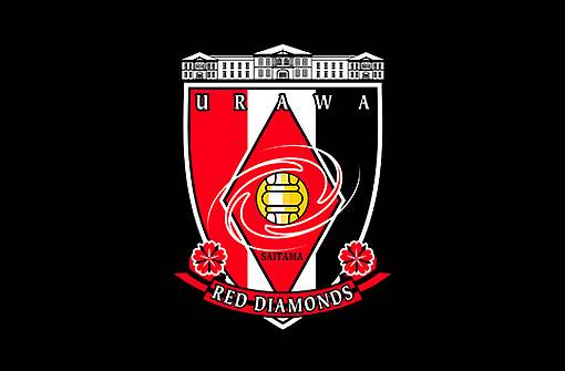 Club crest of the Japanese soccer team Urawa Red Diamonds