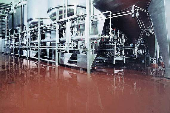 Floor coating food industry