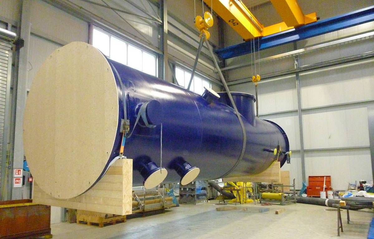 Quench tower for SUEZ Steuler Linings