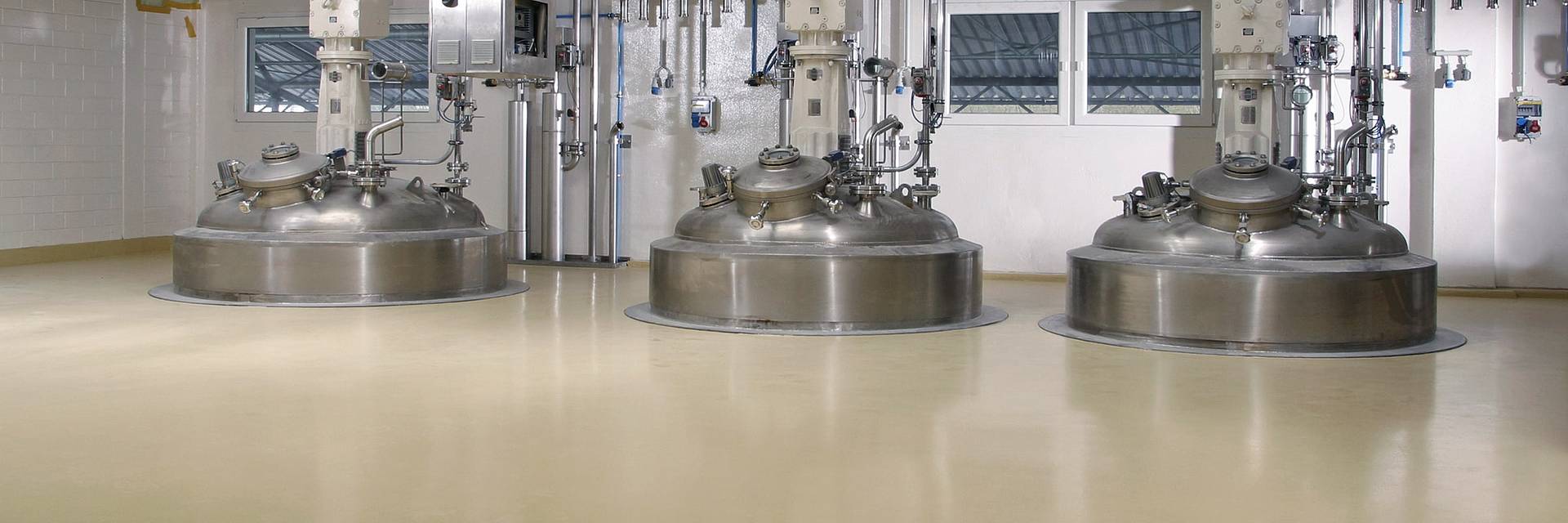 Floor coating pharmaceutical industry