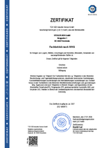 Fachbetrieb WHG Zertifikat STEULER-KCH 2026-2027