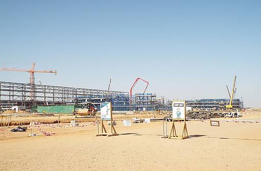 New construction of a phosphoric acid plant in Saudi Arabia with STEULER-KCH corrosion protection