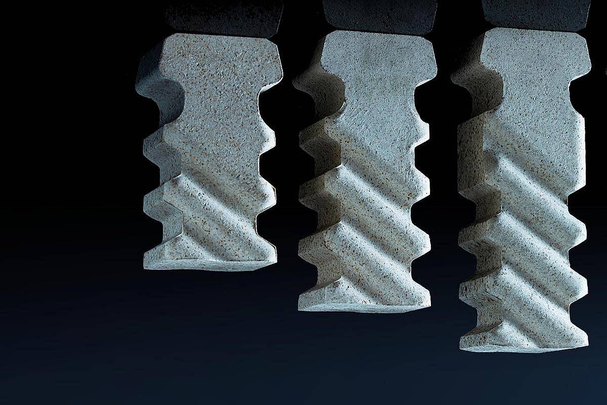 Refractory anchoring systems - Anchor blocks in various designs and material grades. The fastening to the steel construction is done optionally with claws, brackets or clamps.